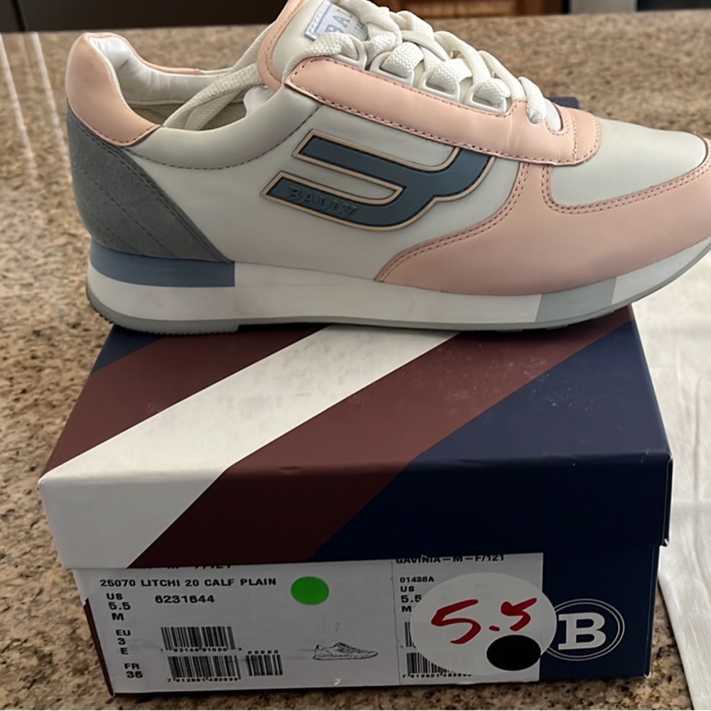 Bally sneakers worn once